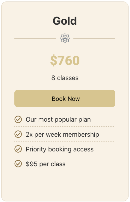 Pricing Tiles - Gold Subscription