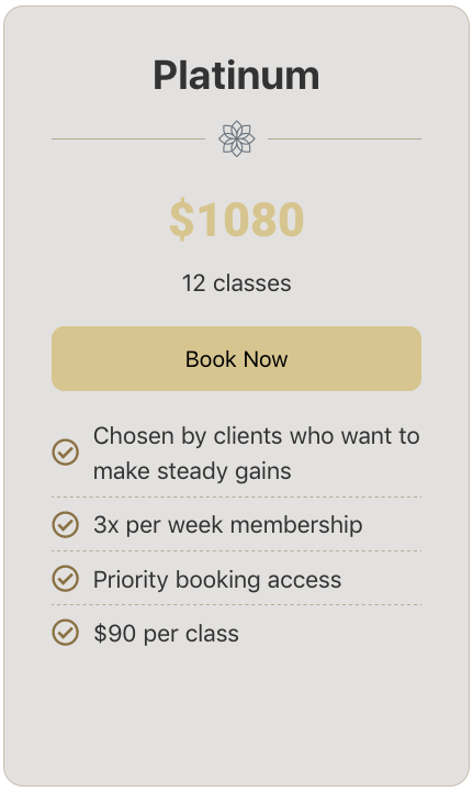 Pricing Tiles - Platinum Subscription