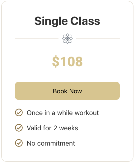 Pricing Tiles - Single Class