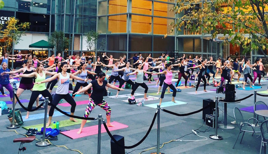 Pop Up Fitness Class